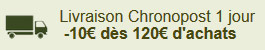 Livraison Chronopost 1 jour