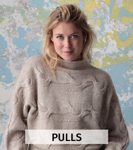 Pull irlandais femme laine Clearance