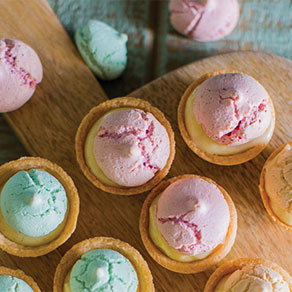 Tartelettes au citron et à la meringue