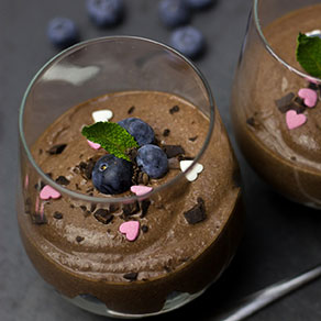 Mousse chocolat guinness