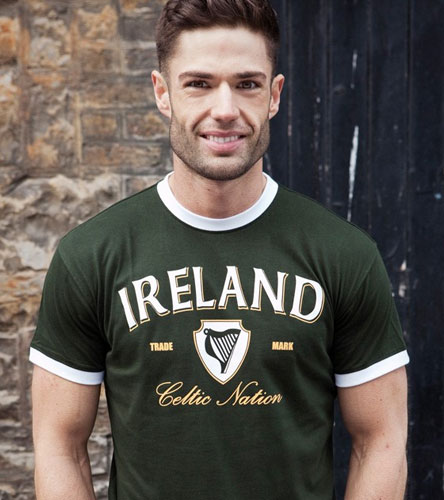 T-shirt vert Ireland