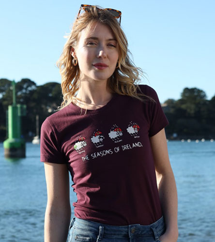 T-shirt rose