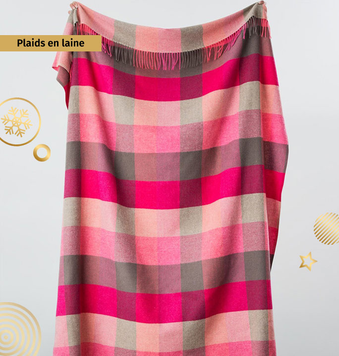Plaids en laine