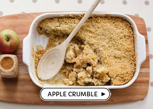 Apple crumble