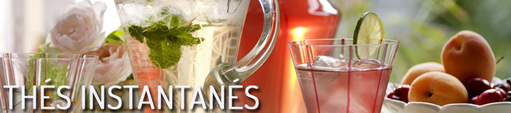 Thés instantanés sucrés