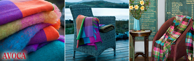 Les plaids irlandais Avoca