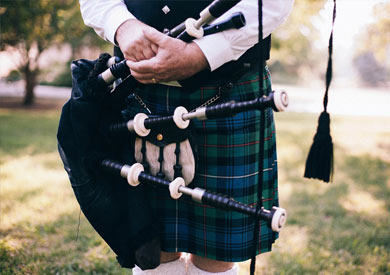 Les accessoires du kilt : le sporran Les accessoires du kilt : le sporran