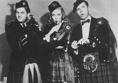 Marylin Monroe en kilt ! Marylin Monroe en kilt !
