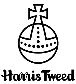 Harris Tweed Tissu & étiquettes 100% laine Craft Material-diverses tailles rouille Plain