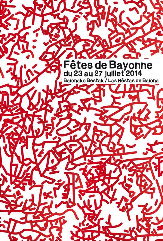 Affiche des fêtes de Bayonne