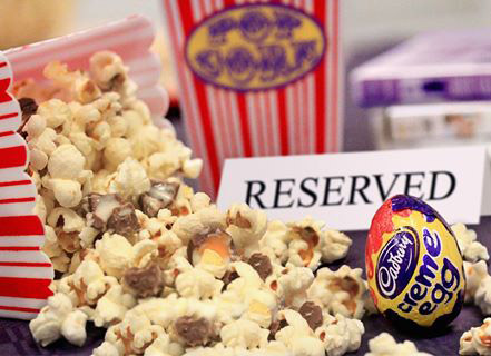 Popcorn aux oeufs Cadbury