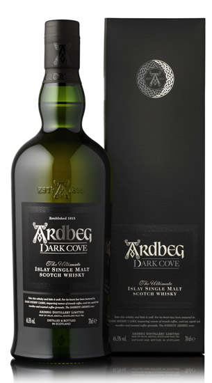 Bouteille officielle Ardbeg Dark Cove 2016