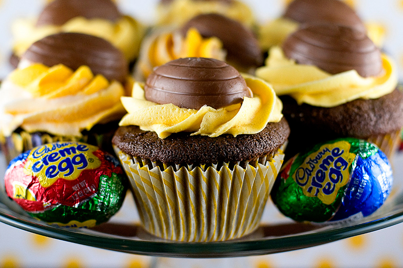 Cupcakes aux oeufs Cadbury