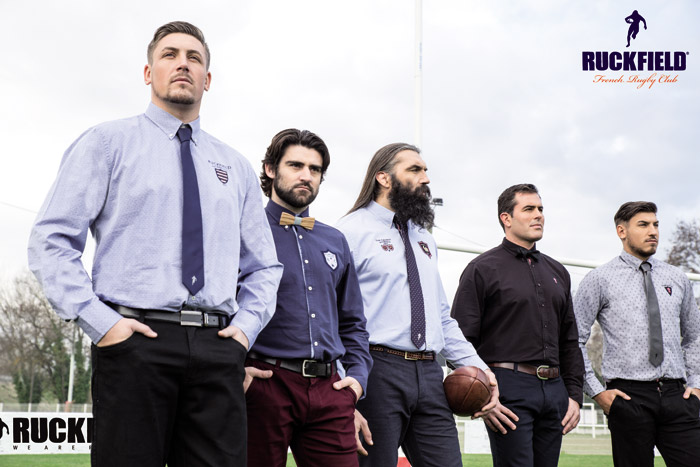 Ruckfield: Rugby clothing by Sébastien Chabal