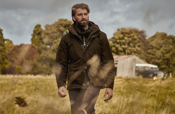 House of fraser barbour store