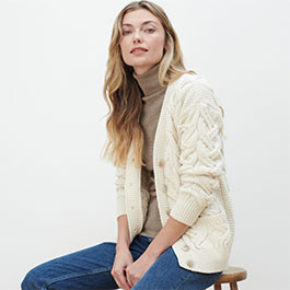 Ecru cardigan