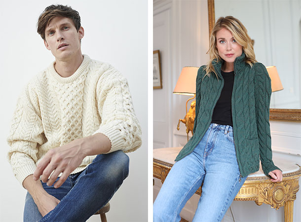 Aran sweaters