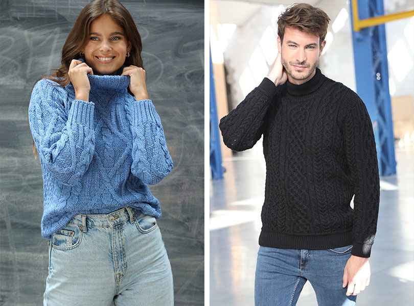 How To Wear An Aran Sweater