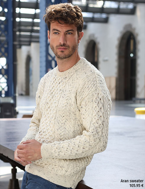 Aran sweater