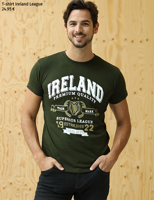 T-shirt Ireland League