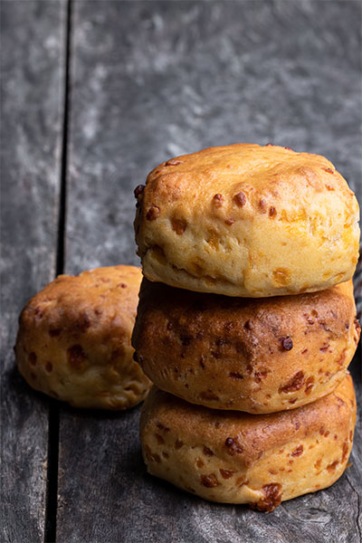 Scones moutarde et fromage