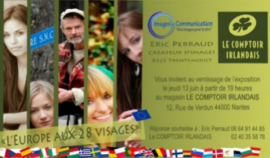 L’Europe aux 28 visages – Exposition au Comptoir Irlandais de Nantes