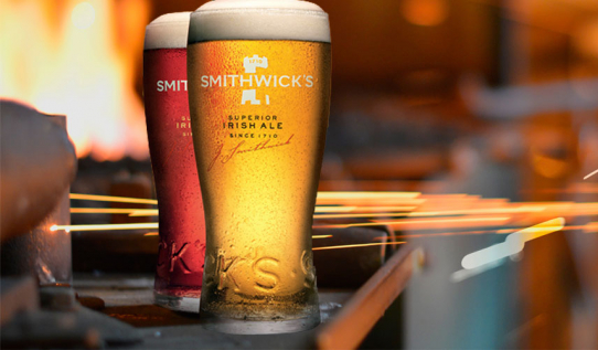 The Smithwick's Irish beer