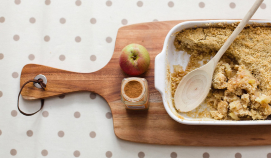 Apple crumble