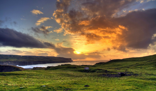 Ireland, green island