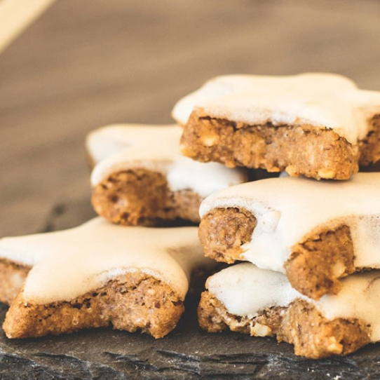 Christmas herbal tea shortbreads
