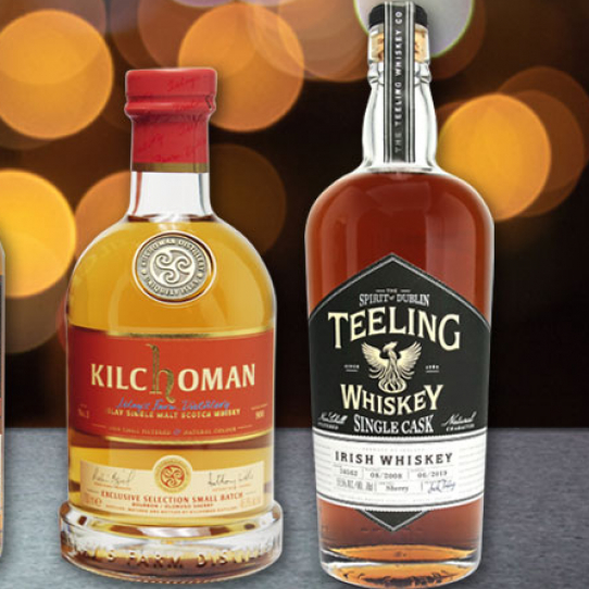 The new spirit bottlings available at Le Comptoir Irlandais