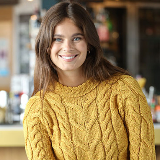 6 ways to wear the Aran sweater