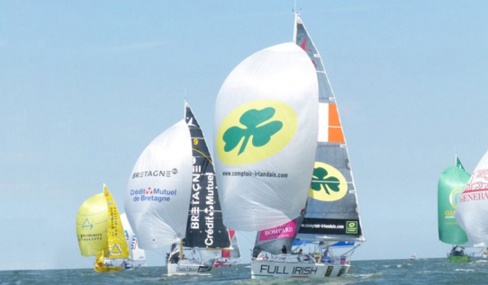 David Kenefick : Première étape de la Solitaire du Figaro 2014