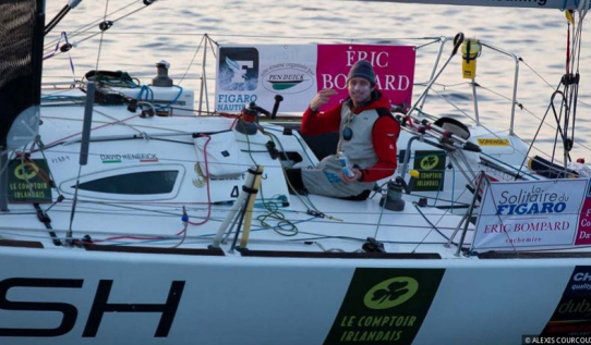 David Kenefick : troisième étape de la Solitaire du Figaro 2014