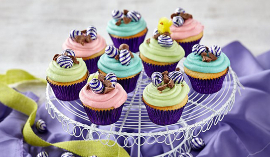 Cadbury eggs cupcakes